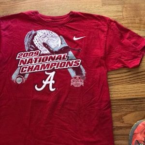 Nike Alabama Bama national champ T-shirt Medium